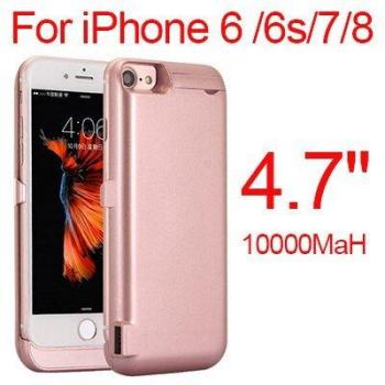 10000mAh Akku Hülle für iPhone 6/6s/7/8 Plus