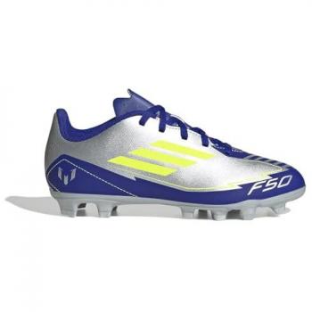 Adidas F50 Club MG Botas de fútbol Junior talla 36.5 plata