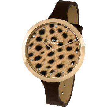 Jacques Lemans Damenuhr La Passion Quarz Analog mit Lederarmband LP‑115I