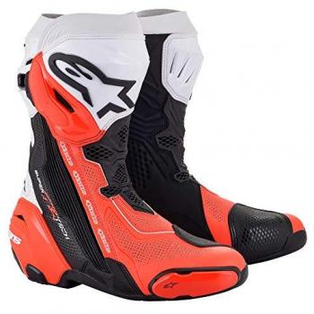 Bottes de moto Alpinestars Supertech R Vented Noir Rouge 44