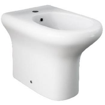 Bidet dos au mur mini avec robinet intégré