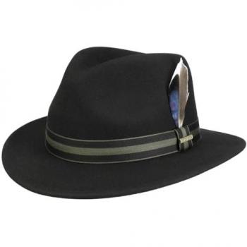 Stetson Galento Traveller Wool Cap XL Black