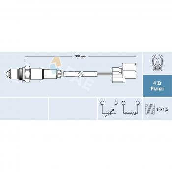 FAE 77450 Sensor Lambda