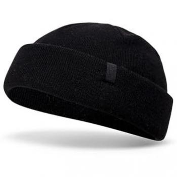 Djinns Beanie SUPER SHORT BEANIE SOFT KNIT Schwarz