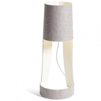 Mia Table Lamp Grey/White