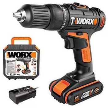WORX Perceuse Visseuse 18V avec Batterie 2.0Ah