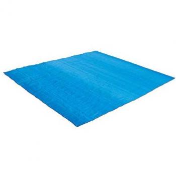 Tapis de sol bleu pour piscine Summer Waves - Ø 3,05 x 6,10 m