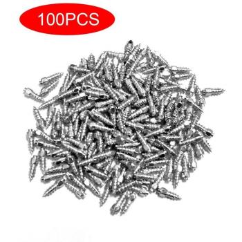 12 * 4mm Car Tire Snow Nails - 100/200/500 pcs with Optional Installation Tools