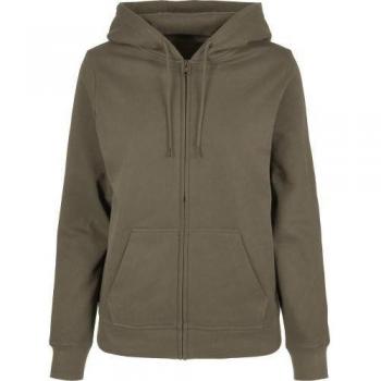 Modischer Damen-Hoodie mit durchgehendem Reißverschluss