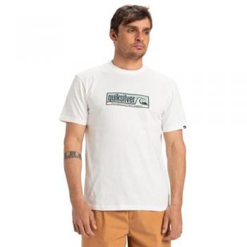 Quiksilver Evo Endless Herren T-Shirt – Classic White, Regular Cut