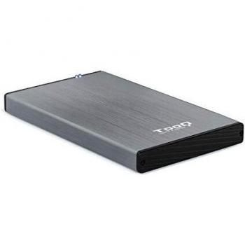 CAJA EXTERNA 2.5 SATA TOOQ GRIS USB 3.0 / 3.1
