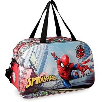 Borsa G.da Viaggio Spiderman Grafiti Marvel 45x28x23cm Borsone con Tracolla Utile per Piscina/Palestra Stampa a Rilievo