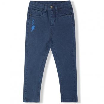 Pantaloni cinque tasche sarga blu Robot Maker per bambino Tuc Tuc
