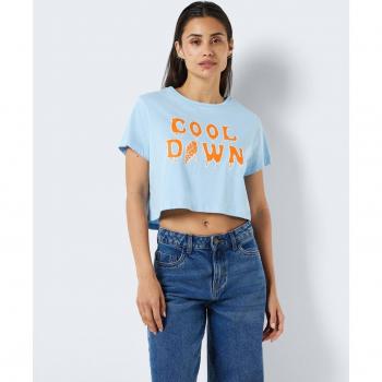 Camiseta crop Noisy May para mujer
