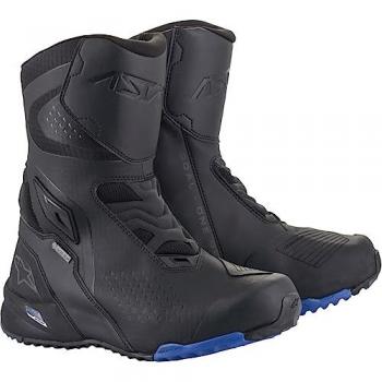Alpinestars RT-8 Gore-Tex Botte de moto Noir Bleu 39