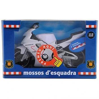 Moto Mossos d'Esquadra con sonido