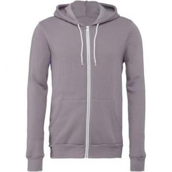 Felpa con zip intera CV3739 per adulti Bella + Canvas