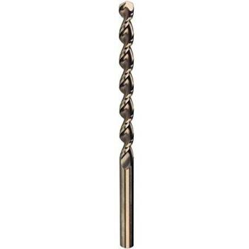 RUKO 253080 - Pack de 10 brocas helicoidales largas DIN 340 TL 3000 HSS-Co 5 Cob