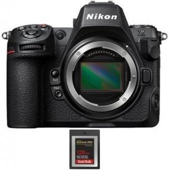 Nikon Z8 + SanDisk 128GB Extreme PRO CFexpress Type B + Manual PDF