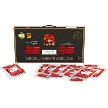Navidul jamón de cebo ibérico 50% en maletín 900g