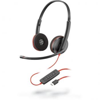 Casque Arceau Poly Blackwire C3220 USB Type-C