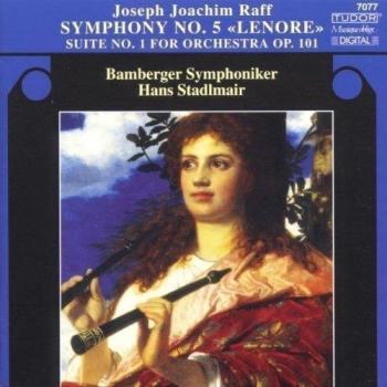 CD JOSEPH JOACHIM RAFF BAMBERGER SYMP Symphony No. 5 Lenore Suite No. 7077 Tudor Switzerlan Classical Used