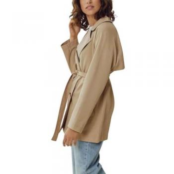 Trench Coat VILA L/S para Mujer – Estilo Vintage