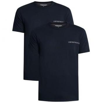 Emporio Armani Camicie da Notte Blue Taglia XL – Confezione 2 Unità
