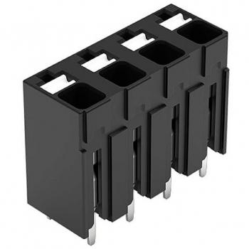 WAGO 2086-3104 Black PCB Terminal Block 1.50 mm² 4 Pins