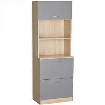 Armoire de cuisine moderne avec 2 tiroirs et placard