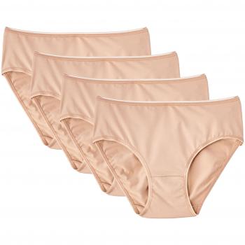 SLOGGI Lot de 4 slips midi Feel Sensational Beige