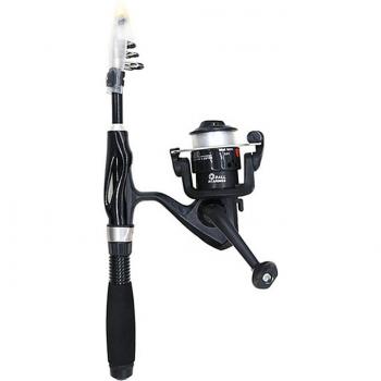 Cañón Mini Pesca Kids: 5 Partes + Carrete y Bolsa