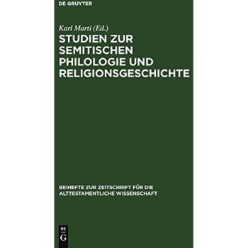 Studien zur semitischen Philologie und Religionsgeschichte