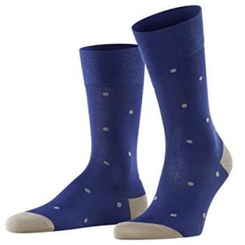 Calze Blu Uomo Falke con Pois 43-46