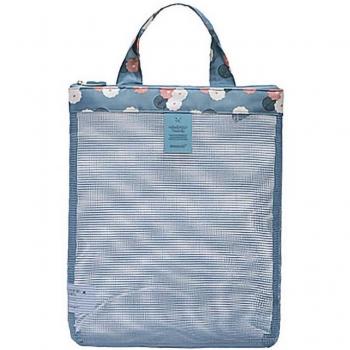 Bolso Malla con Compartimento Para Deportes y Playa