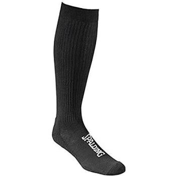 Calcetines Largos Spalding, 2 Pares, Color Negro, Talla 46/48