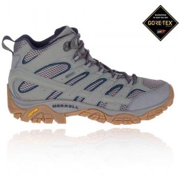 Merrell Moab 2 Mid Gore-Tex, Botas de Senderismo Hombre, Gris