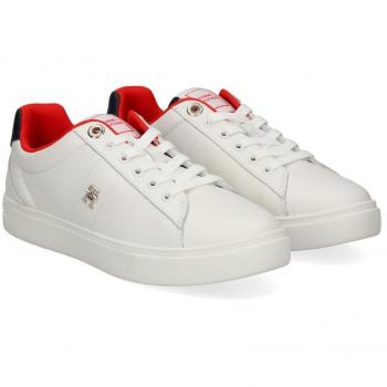 TOMMY HILFIGER - Essential Elevated Sneaker Sneakers Pelle Donna Beige Eu 37