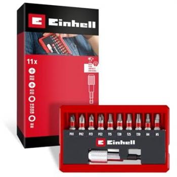 Box per Attrezzi: Torx, PH, PZ & Brugola Interna (Kit 11 pezzi) – Einhell