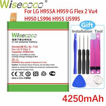 Batería de respaldo Wisecoco BL‑T16 4250 mAh para LG G Flex 2