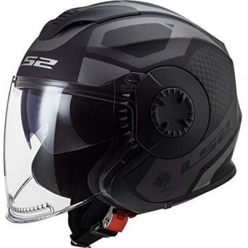 Casco LS2 Verso MATT BLACK TITANIUM