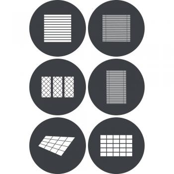 GODOX GP-GS4 Ensemble de GOBO pour MG1200Bi