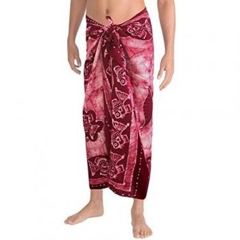 Sarong Hula Mancha Roja Artesanal