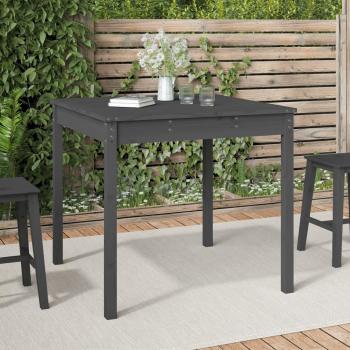 Vidaxl Garden Table Grey 82.5x82.5x76 cm Solid Wood Pine