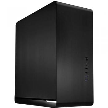 Jonsbo UMX4 ATX/mATX/Mini ITX PC Gehäuse - Schwarz