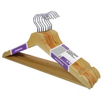 Set de 32 cintres en bois JOCCA