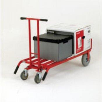 Capacity 400Kg Hand Truck 3-in-1 with PU Wheel/Castors in Red