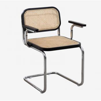 Set Sedie Rattan & Acciaio QuestoSKLUM 2 pezzi