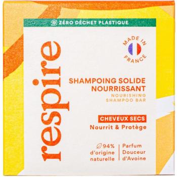 Shampoing solide nourrissant pour cheveux secs Douceur d’Avoine - Respire