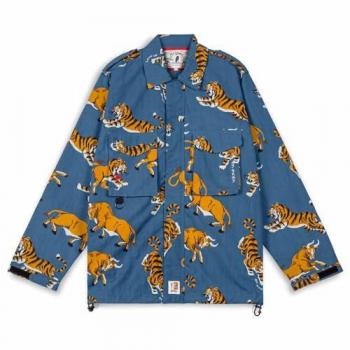 Chaqueta de Chándal Grimey Vita Deorum Versión Azul